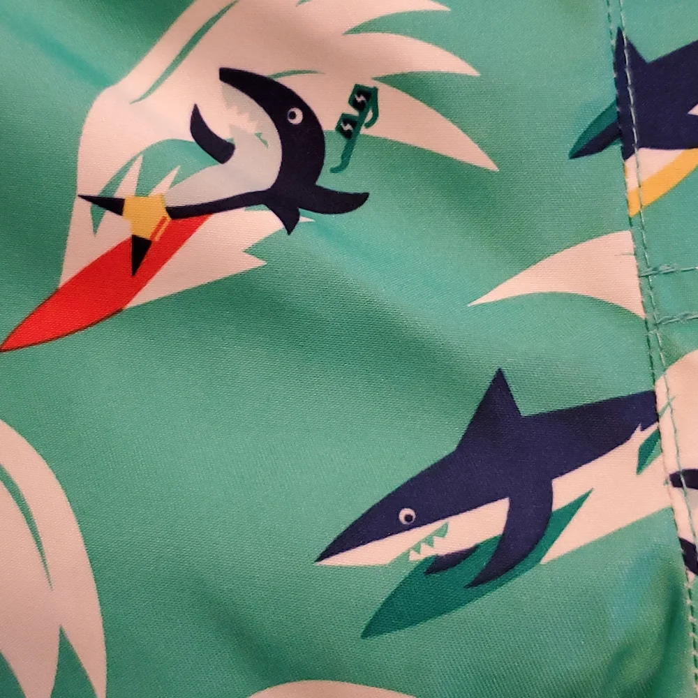 Cat & Jack Boy Swim Trunks Size 4 T - Picture 8 of 8